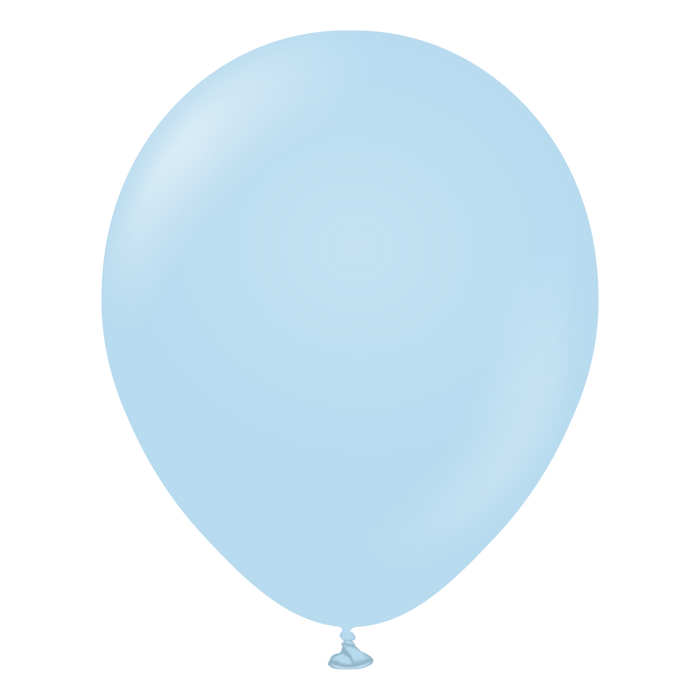 Kalisan Latex Balloons 18 Inch (25pk) Macaron Blue Balloons