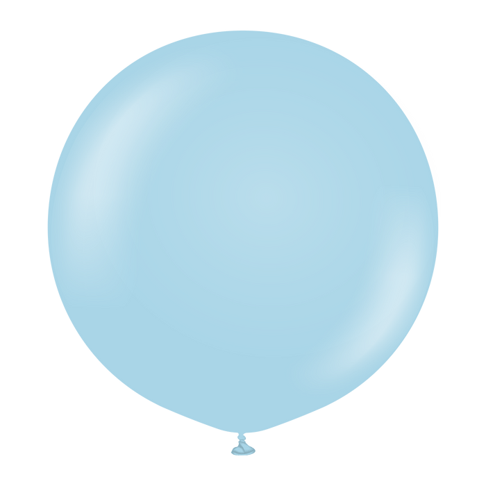 Kalisan Latex Balloons 24 Inch (2 pk) Macaron Blue Balloons
