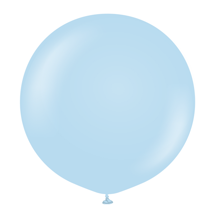 Kalisan Latex Balloons 36 Inch (2 pk) Macaron Blue Balloons
