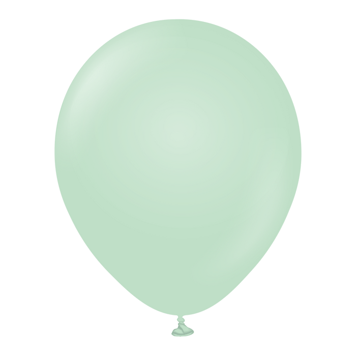 Kalisan Latex Balloons 12 Inch (100 pk) Macaron Green Balloons