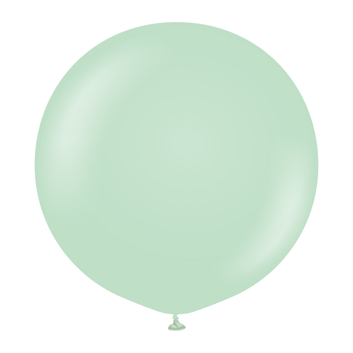 Kalisan Latex Balloons 24 Inch (2 pk) Macaron Green Balloons