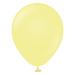 Kalisan Latex Balloons 5 Inch (100 pk) Macaron Yellow Balloons