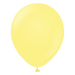 Kalisan Latex Balloons 18 Inch (25pk) Macaron Yellow Balloons