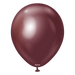 Kalisan Latex Balloons 5 Inch (100pk) Mirror Burgundy Balloons