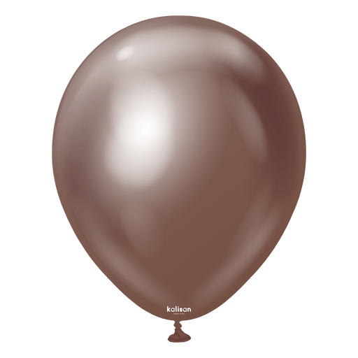 Kalisan Latex Balloons 5 Inch (100pk) Mirror Chocolate Balloons