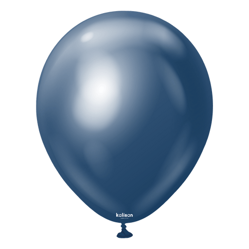 Kalisan Latex Balloons 18 Inch (25pk) Mirror Navy Balloons