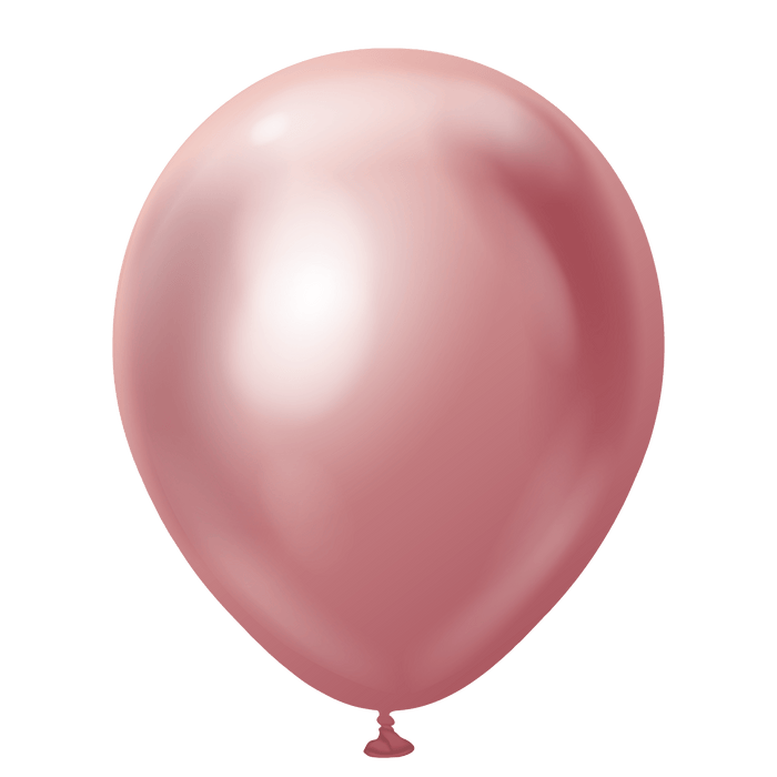 Kalisan 12 Inch (50pk) Mirror Pink Balloons