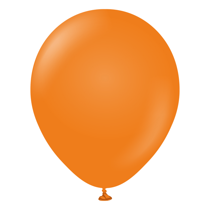 Kalisan Latex Balloons 18 Inch (25pk) Standard Orange Balloons