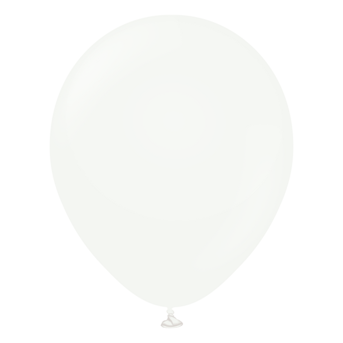 Kalisan Latex Balloons 12 Inch (100pk) Standard White Balloons