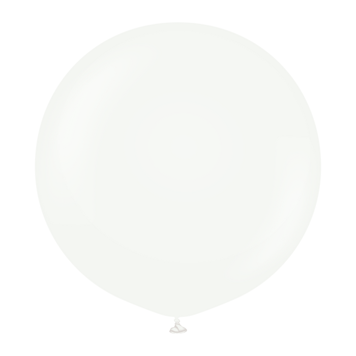 Kalisan Latex Balloons 24 Inch (2pk) Standard White Balloons
