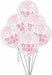 It'S A Girl Confetti Balloons 6pk