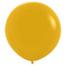 Sempertex Latex Balloons 24 Inch (3pk) Fashion Mustard Balloons
