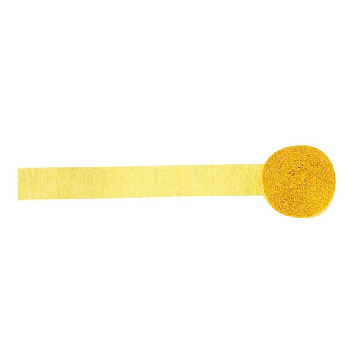 Streamer Crepe S/C Yellow Gold