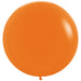 Sempertex Latex Balloons 24 Inch (3pk) Fashion Orange Balloons
