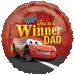 18" You're a Winner Dad - Cars