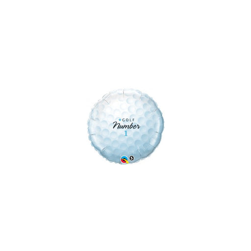 18'' Golf Ball Number 1 Foil Balloon (Discontinued)