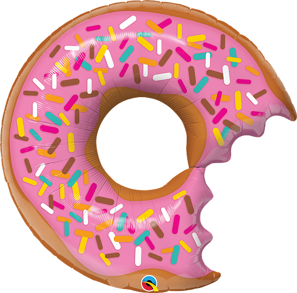 36'' Donut & Sprinkles Shape Foil Balloon