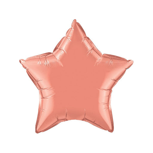 20'' Coral Star Foil Balloon