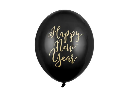12'' Happy New Year Latex Balloons 6pk
