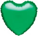 18'' Solid Green Heart