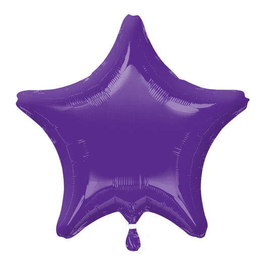 19 Inch Star Quartz Purple Plain Foil (Flat)