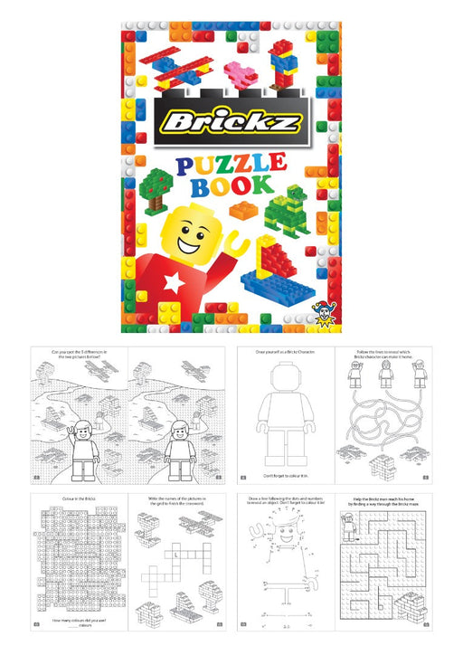 Brickz Puzzle Book (48Pc)