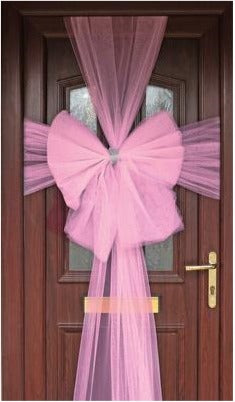 Door Bow Light Pink Ipk