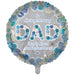 18'' In Loving Memory Dad Round Foil