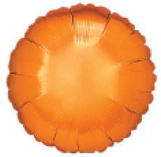 18'' Solid Orange Round 