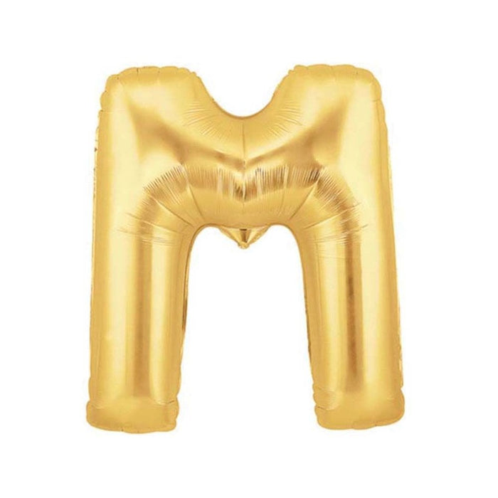 40 Inch Betallic Letter M (Gold)