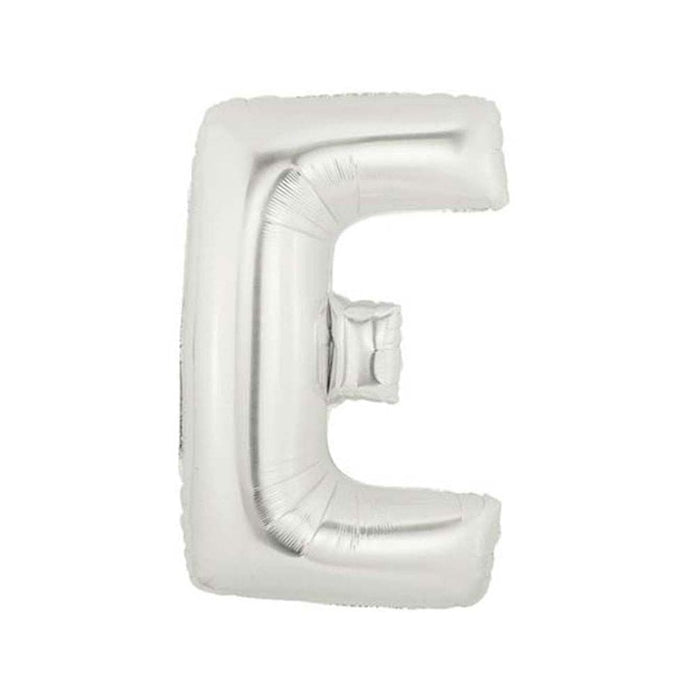 40 Inch Betallic Letter E (Silver)