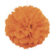 Orange Pom Pom Paper Decoration