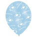 11'' Christening Blue Latex Balloons 6pk