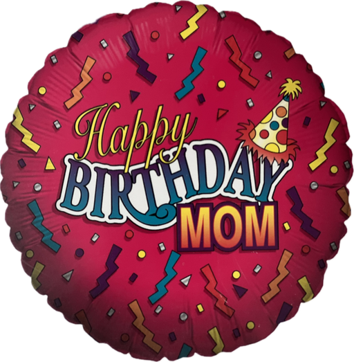 Happy Birthday Mom Foil