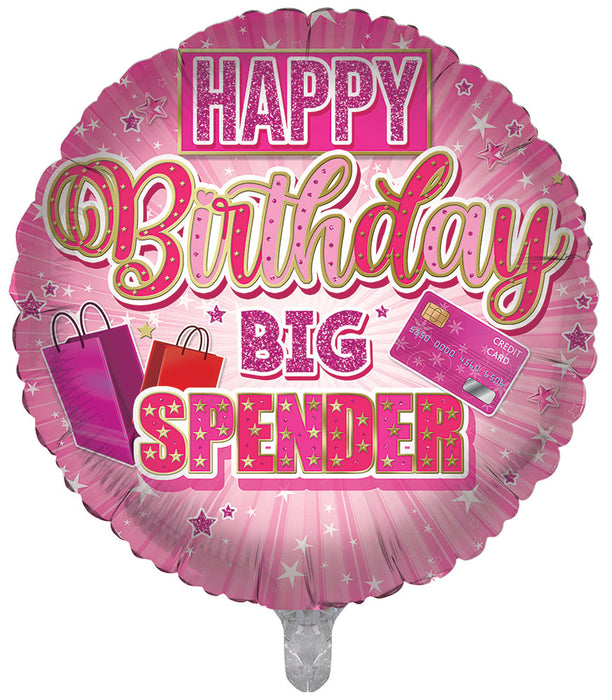 Wishing You A Fabulous Birthday (Pink) 18 Inch Foil Balloon