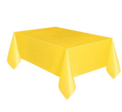 Sunflower Yellow Plastic Party Table Cover