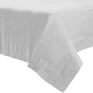 Silver Paper Tablecover 137Cm X 274Cm