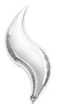 36'' CURVE SILVER (3PK)