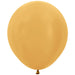 Sempertex Latex Balloons 18 Inch (25pk) Metallic Gold