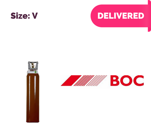 V Size Helium Gas (BOC) - Delivered