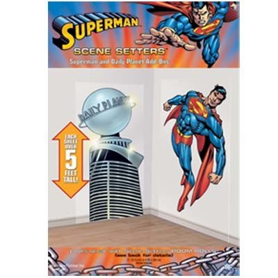 Superman and Daily Planet Scene Setter Add Ons