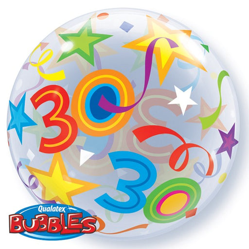 22'' Single Bubble 30 Brilliant Stars