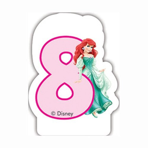 Disney Princess Birthday Candle No 8