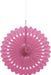 Hot Pink Paper Fan Decoration