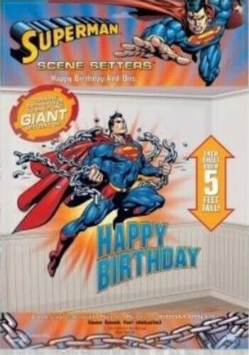 Superman Wall Poster Decorating Kit