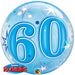 22'' Bubble 60 Blue Starburst Sparkle