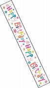 Happy Birthday - Girl Banner 2.6m