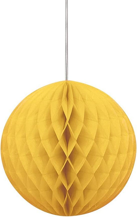 Sunflower Yellow Paper Honeycomb Ball Decoration