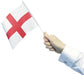 England Waving Flag 15Cm