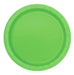 Lime Green Paper Party Plates 8pk